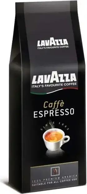 Lavazza Caffé Espresso, zrnková káva, 250 g
