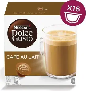 Kapsle Nescafé Dolce Gusto CAFÉ AU LAIT 16 ks